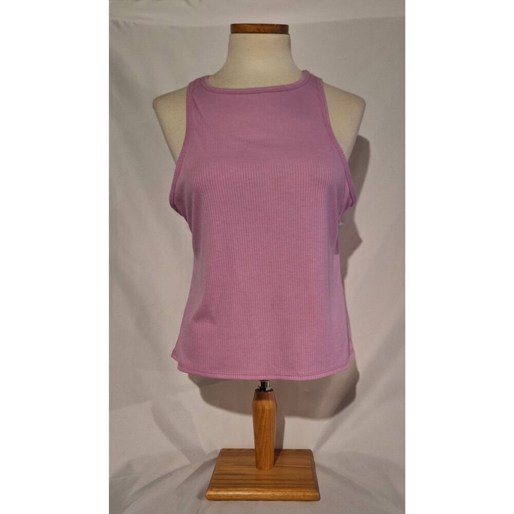 Abound Womens Rib Knit Purple Tulip Tank Size Medium NWOT‎